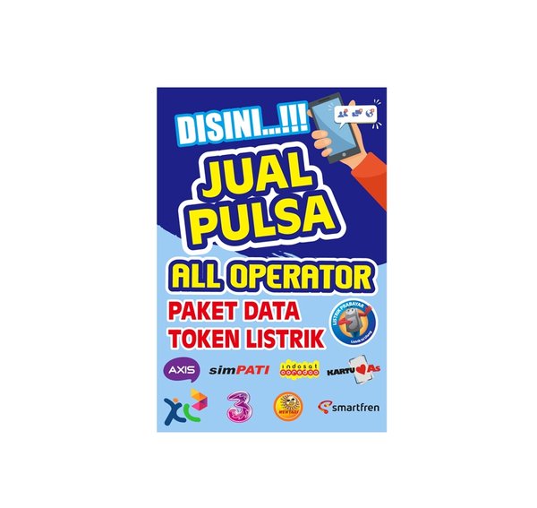 Detail Contoh Poster Jualan Pulsa Nomer 2