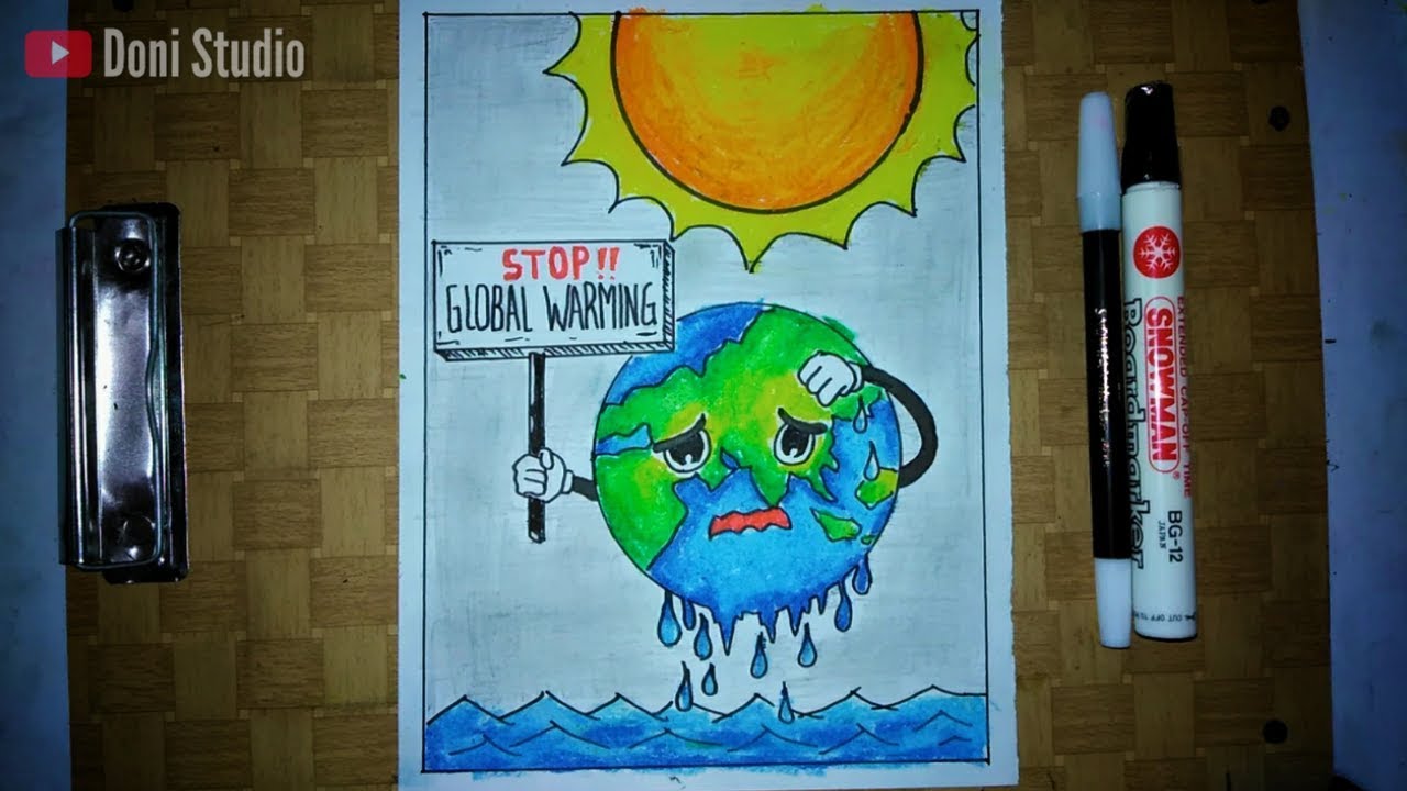 Detail Contoh Poster Menanggulangi Pemanasan Global Nomer 2