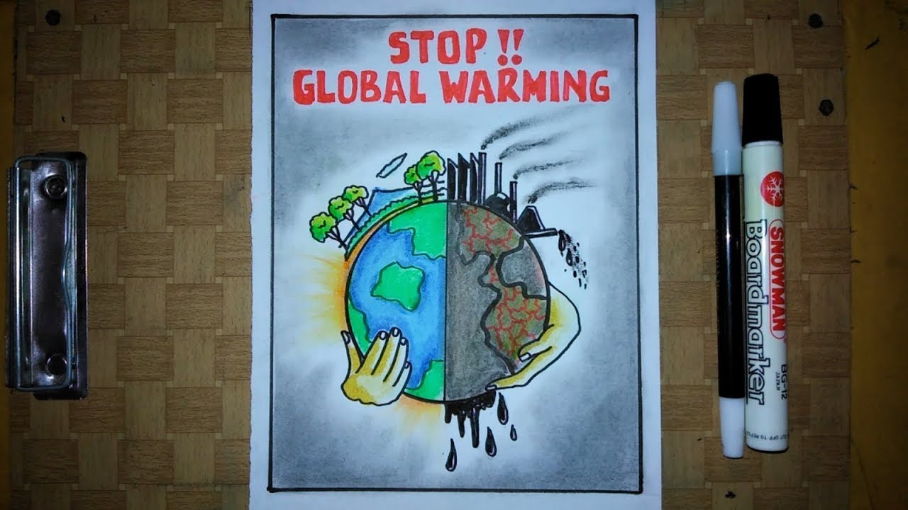 Detail Contoh Poster Menanggulangi Pemanasan Global Nomer 10