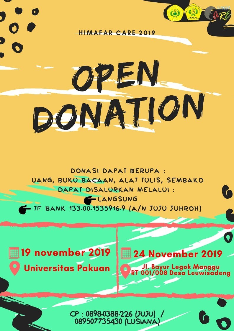 Detail Contoh Poster Open Donasi Nomer 18