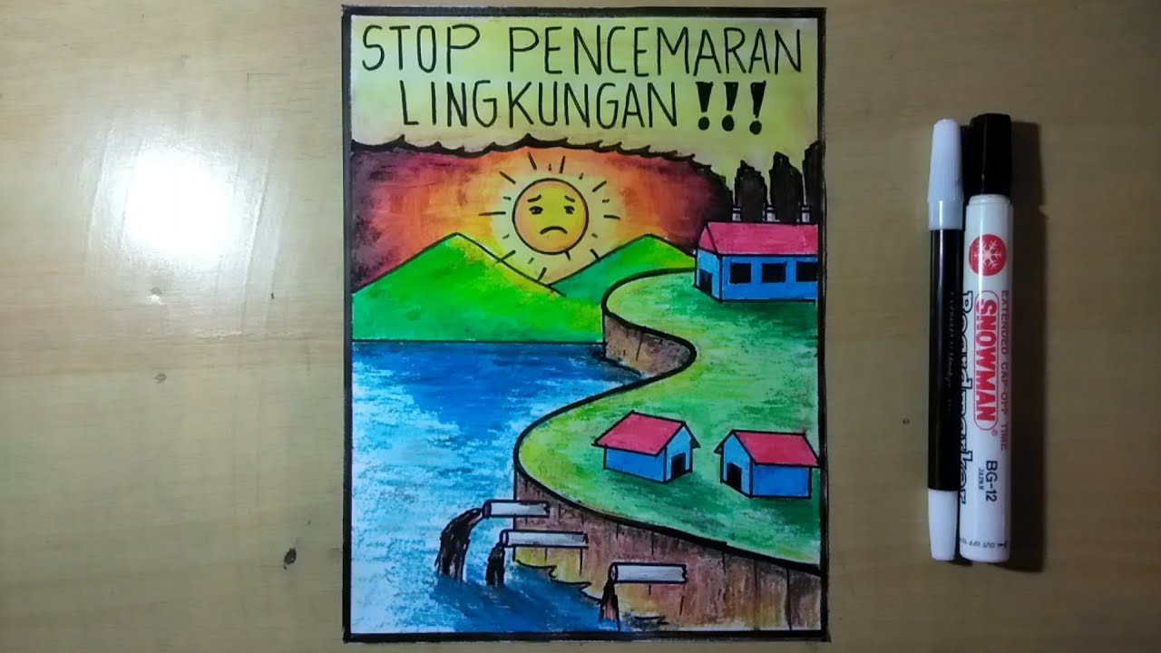 Detail Contoh Poster Pencemaran Lingkungan Nomer 9