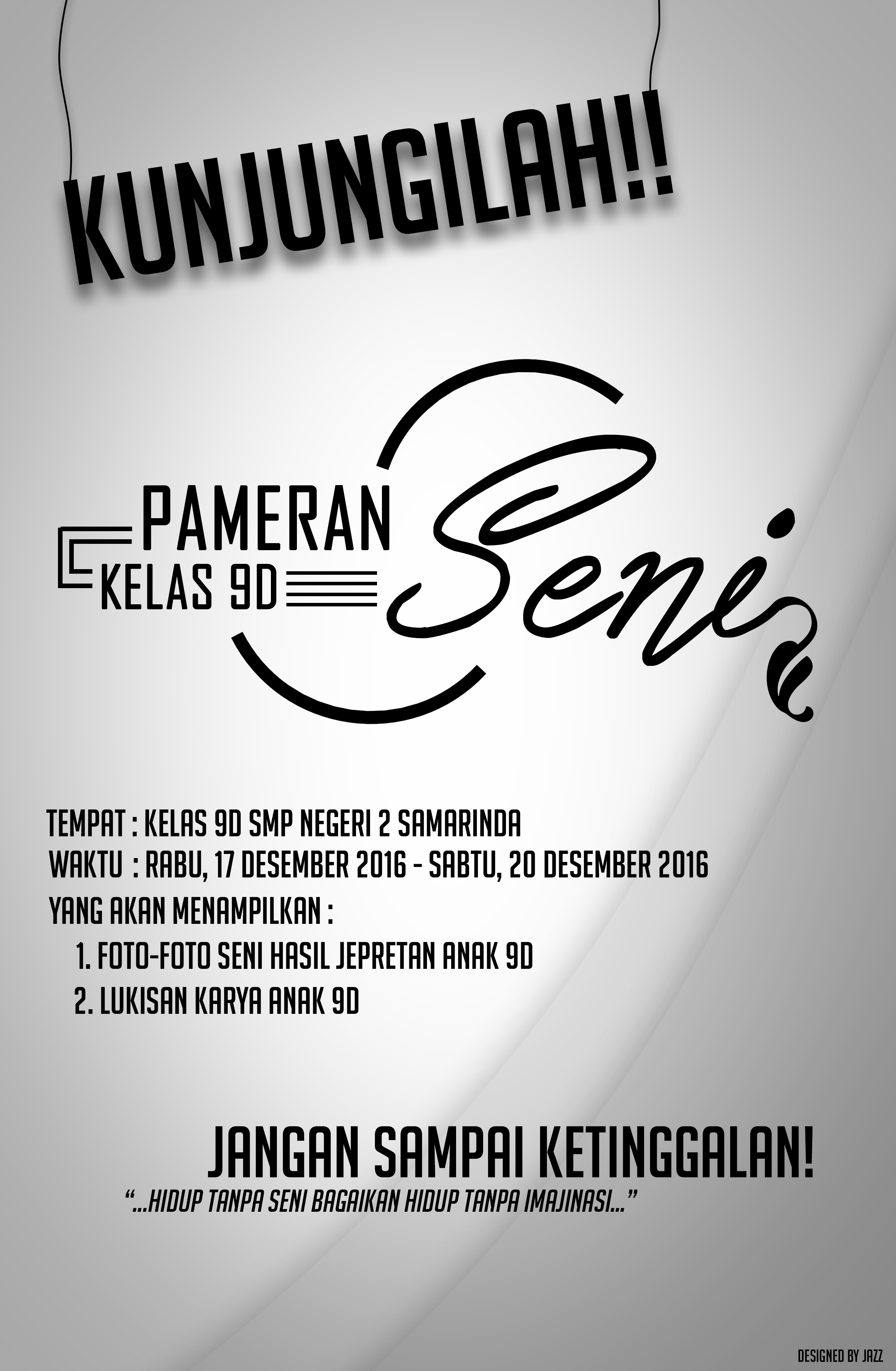 Detail Contoh Poster Seni Budaya Nomer 12