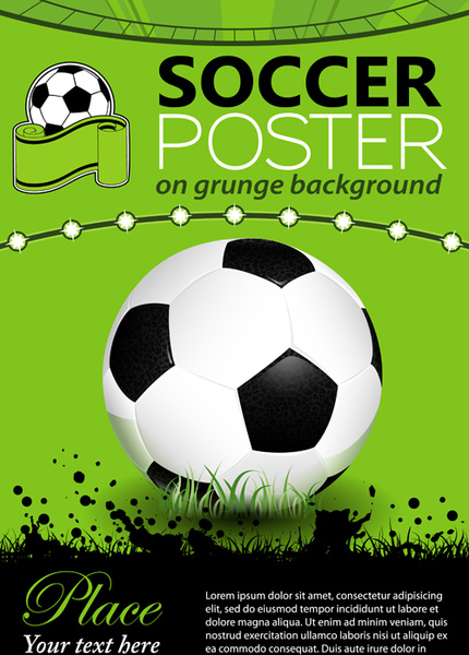 Detail Contoh Poster Sepak Bola Nomer 9