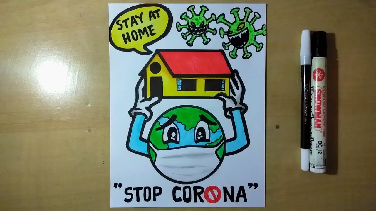 Detail Contoh Poster Stay At Home Nomer 15