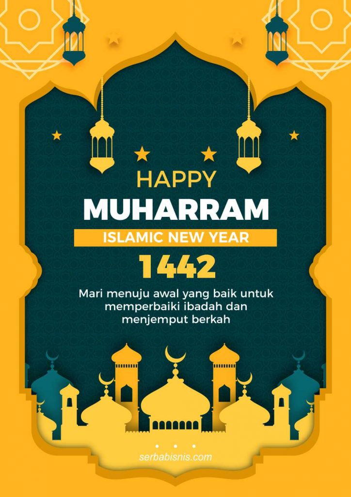 Detail Contoh Poster Tahun Baru Hijriah Nomer 45