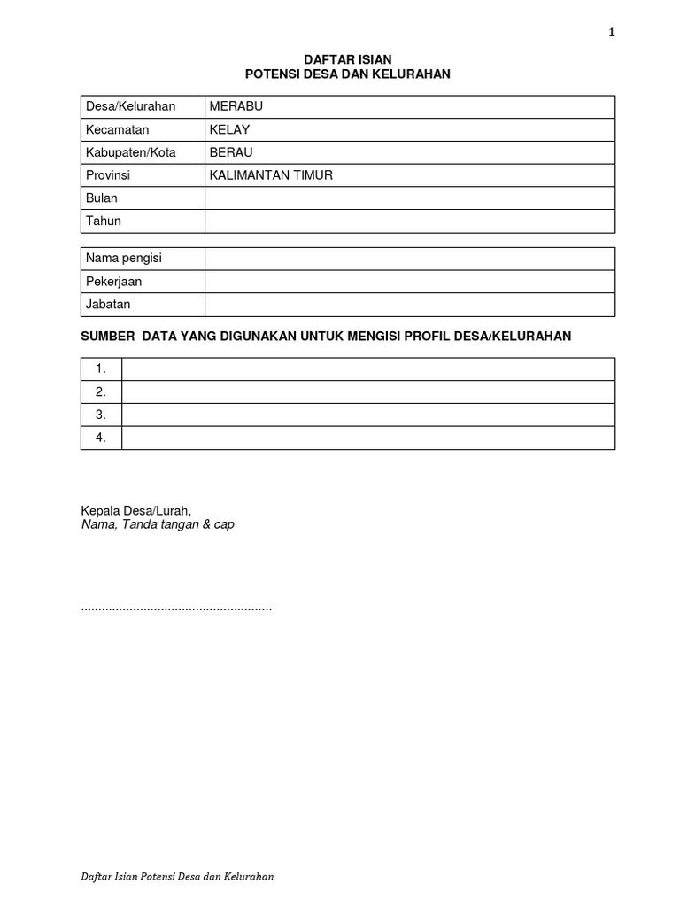 Detail Contoh Potensi Desa Koleksi Nomer 21