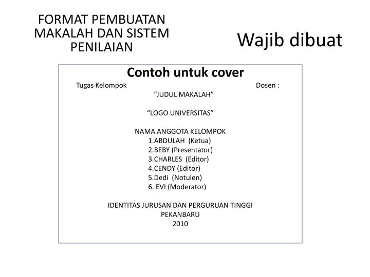 Detail Contoh Power Point Makalah Nomer 41