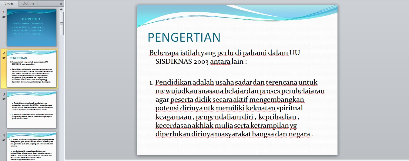 Detail Contoh Power Point Pendidikan Nomer 22