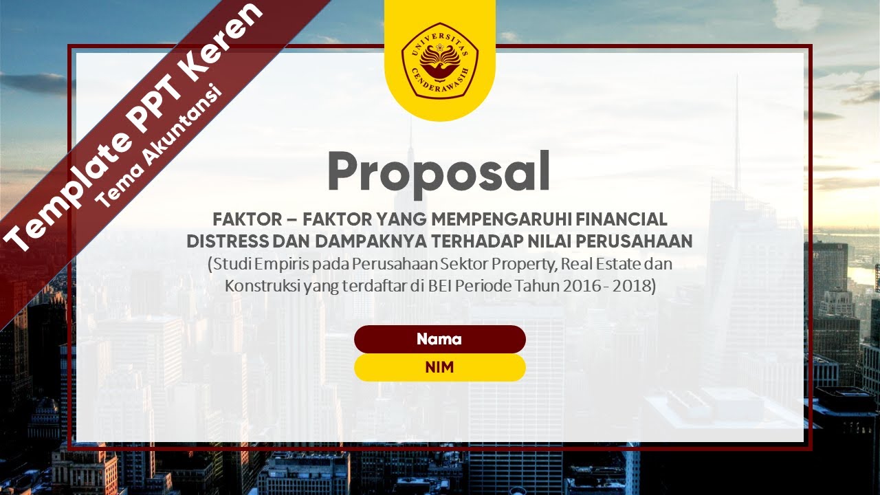 Detail Contoh Power Point Proposal Nomer 15