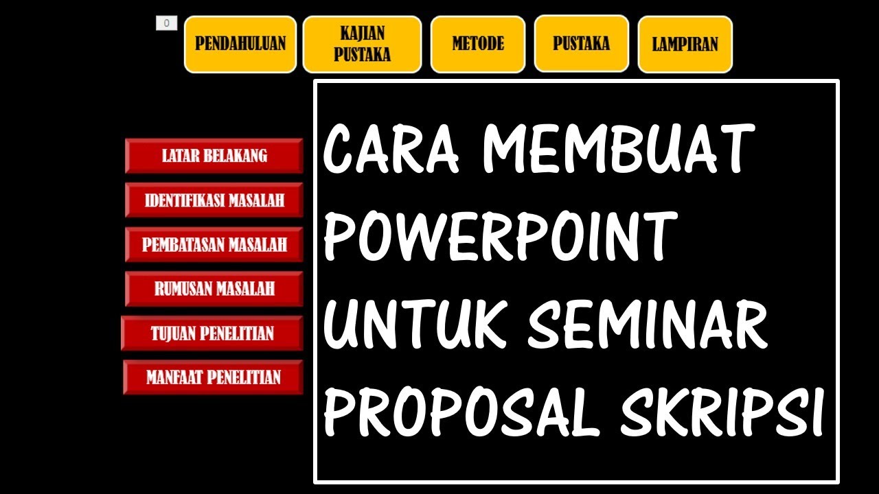 Detail Contoh Power Point Proposal Nomer 5