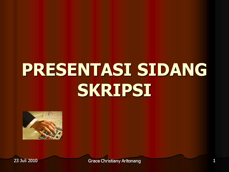 Detail Contoh Power Point Skripsi Manajemen Keuangan Nomer 9