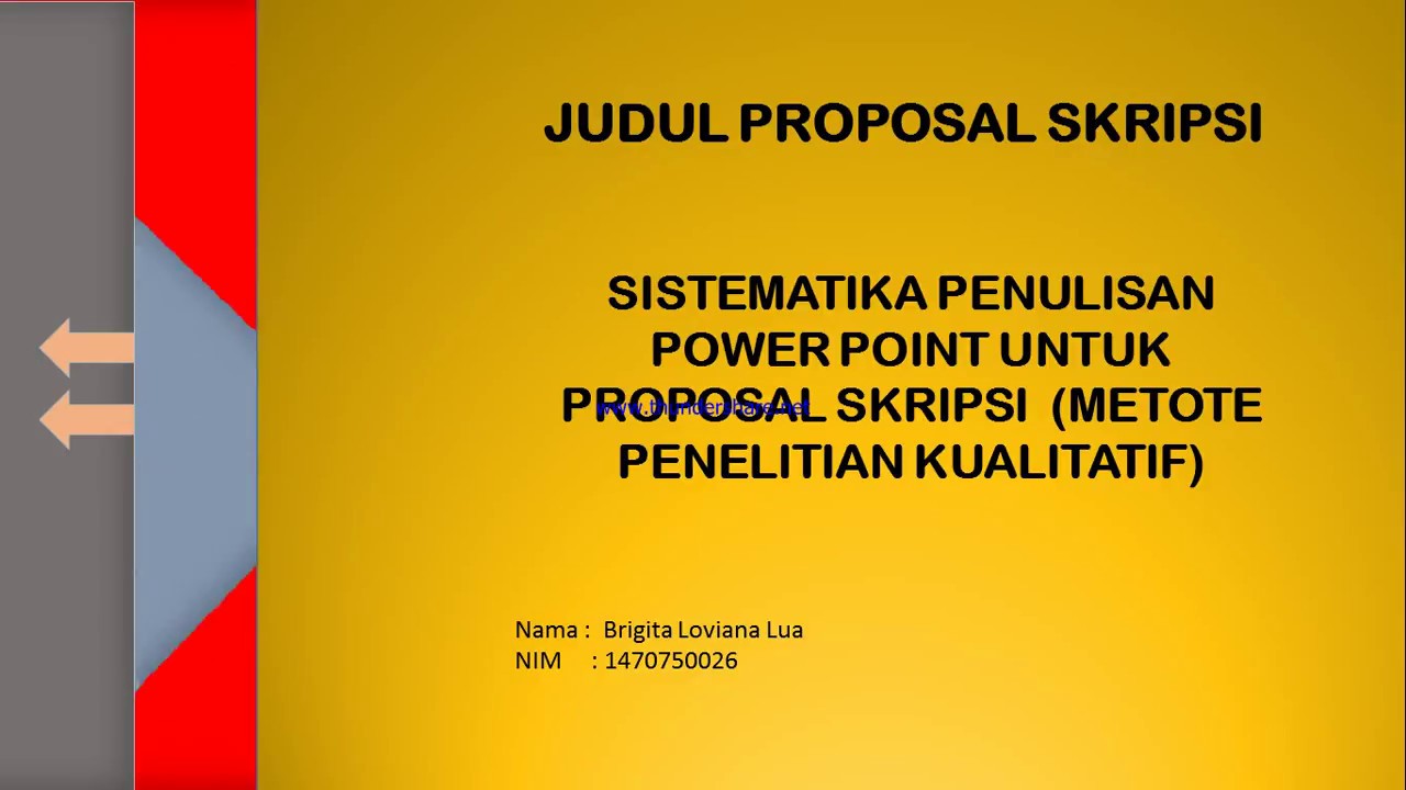 Detail Contoh Powerpoint Proposal Penelitian Nomer 18