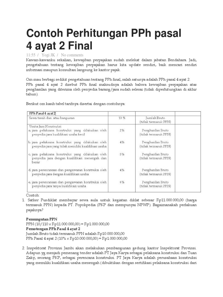 Detail Contoh Pph Final Nomer 10