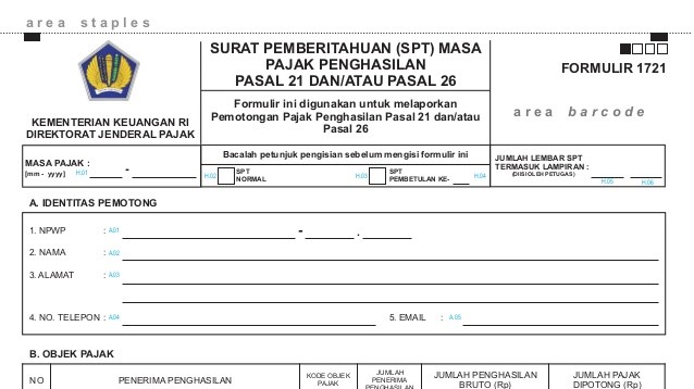 Download Contoh Pph Pasal 21 Nomer 52