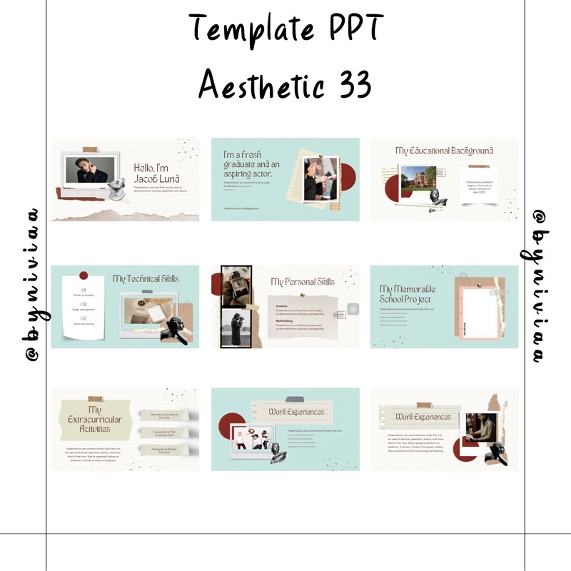 Detail contoh ppt aesthetic koleksi nomer 30
