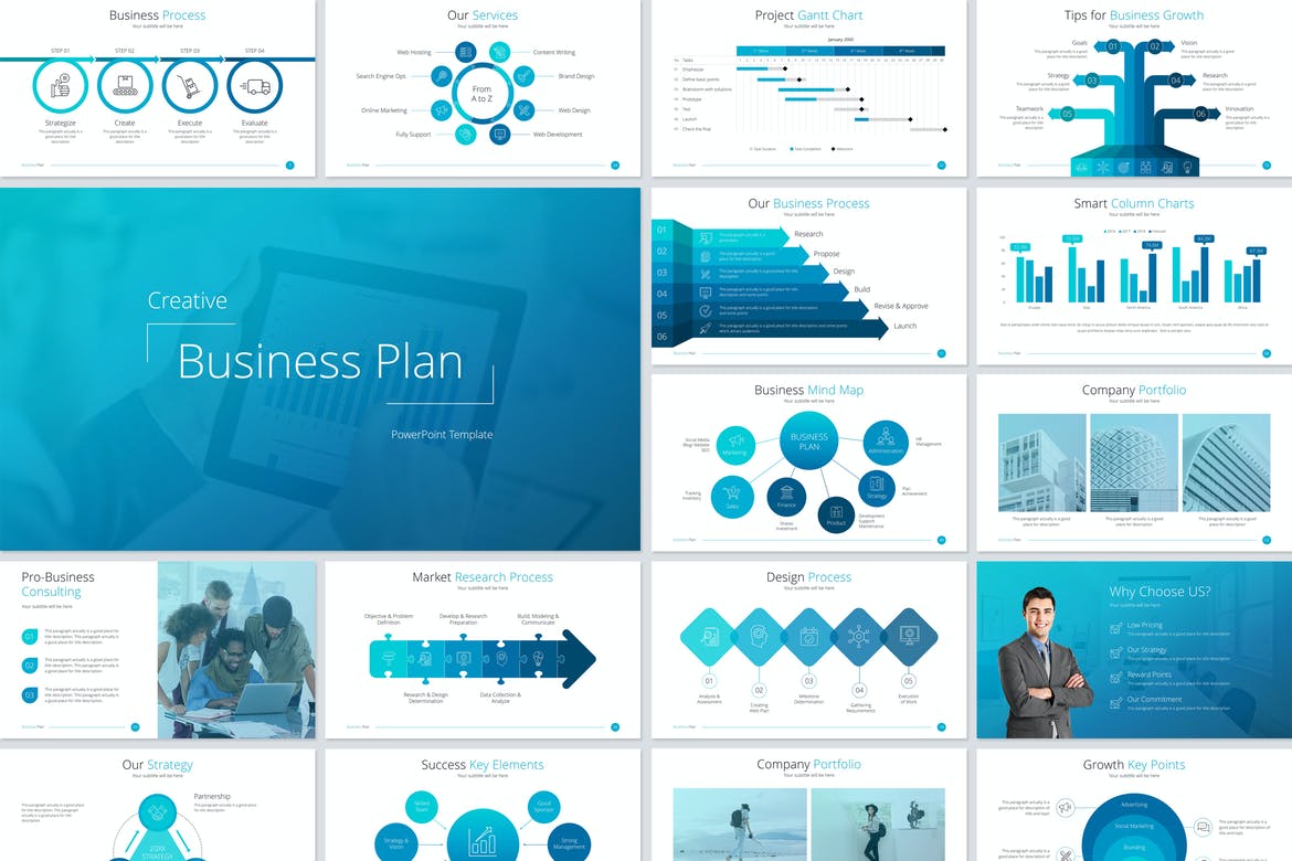 Detail Contoh Ppt Bisnis Plan Nomer 27