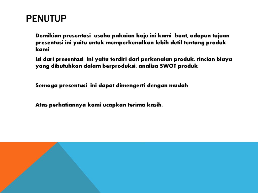 Detail Contoh Ppt Bisnis Plan Pakaian Nomer 52