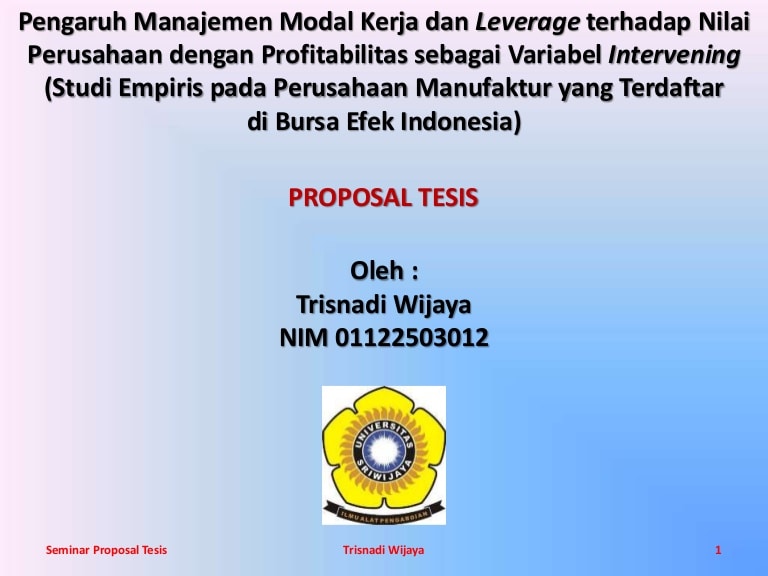 Detail Contoh Ppt Seminar Proposal Kualitatif Nomer 46