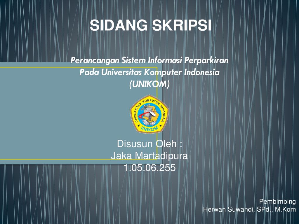 Detail Contoh Ppt Sidang Skripsi Yang Baik Nomer 25