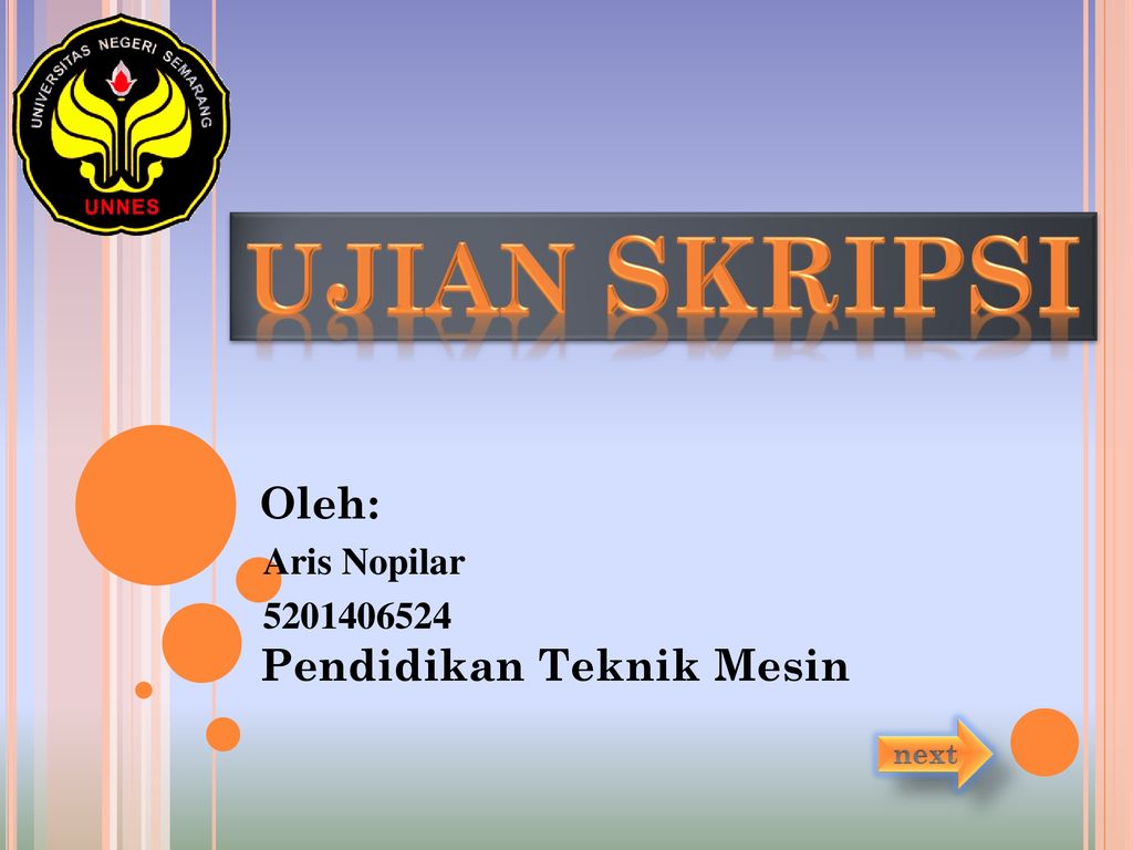 Detail Contoh Ppt Ujian Skripsi Nomer 51