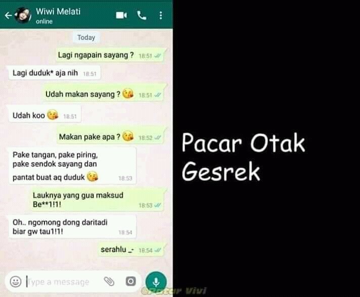 Detail Contoh Prank Chat Pacar Nomer 14