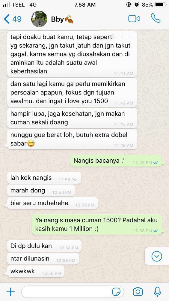 Detail Contoh Prank Chat Pacar Nomer 33