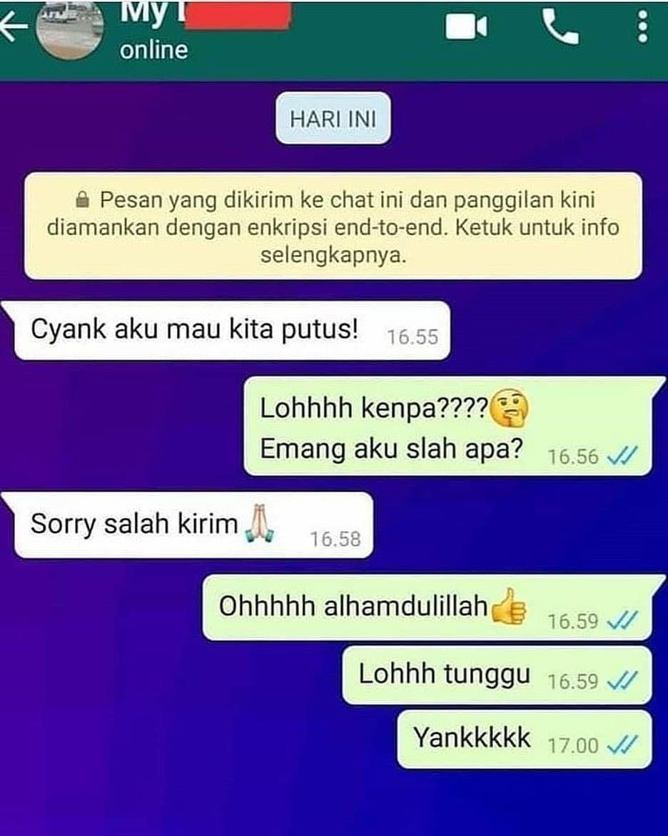 Detail Contoh Prank Chat Pacar Nomer 37