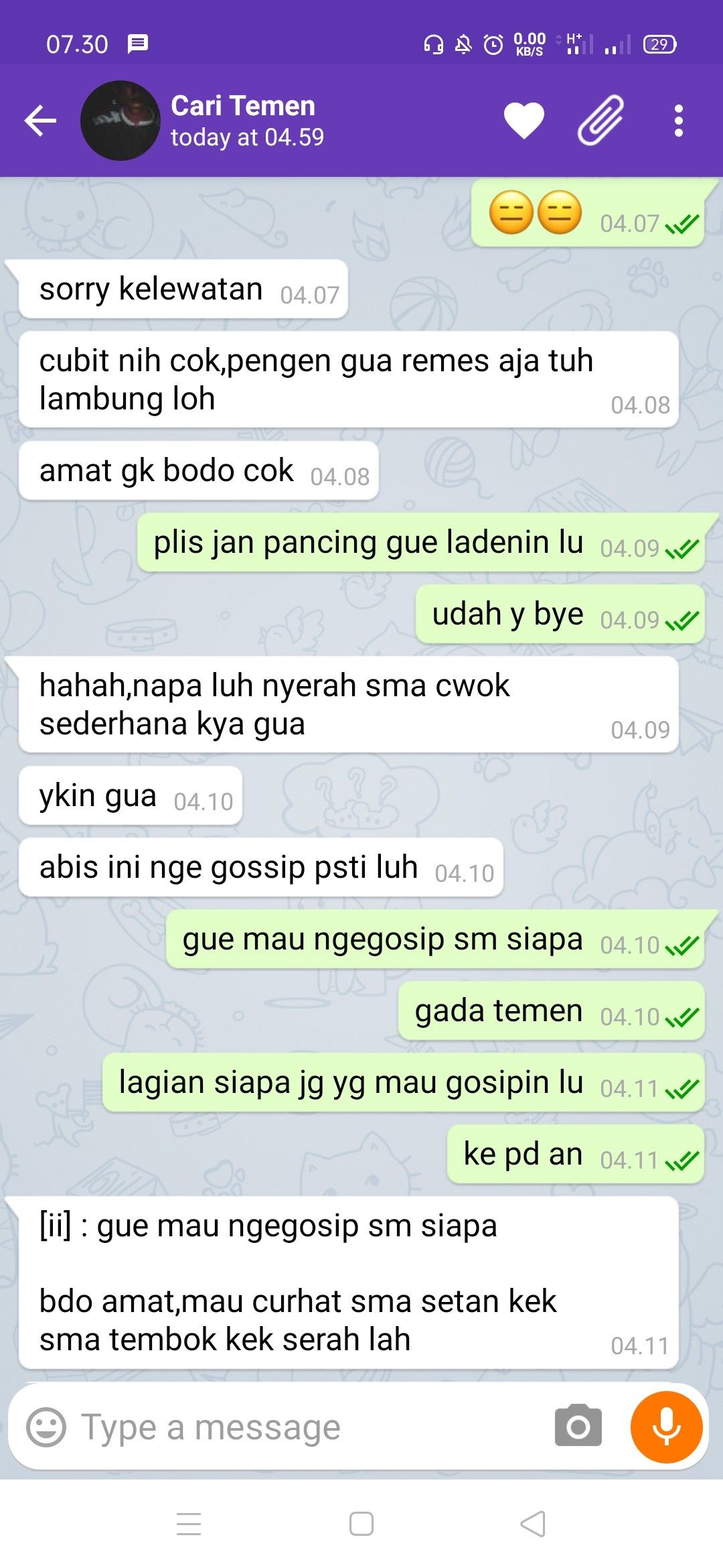 Detail Contoh Prank Text Nomer 12