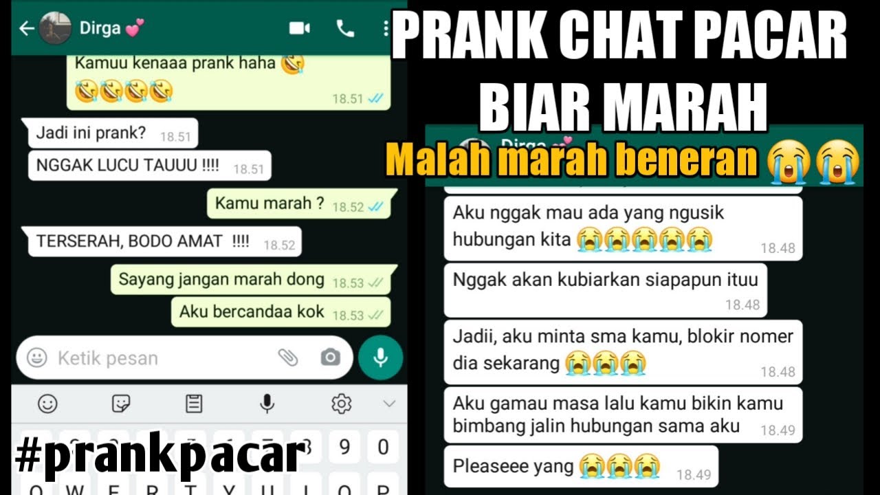 Detail Contoh Prank Text Nomer 13