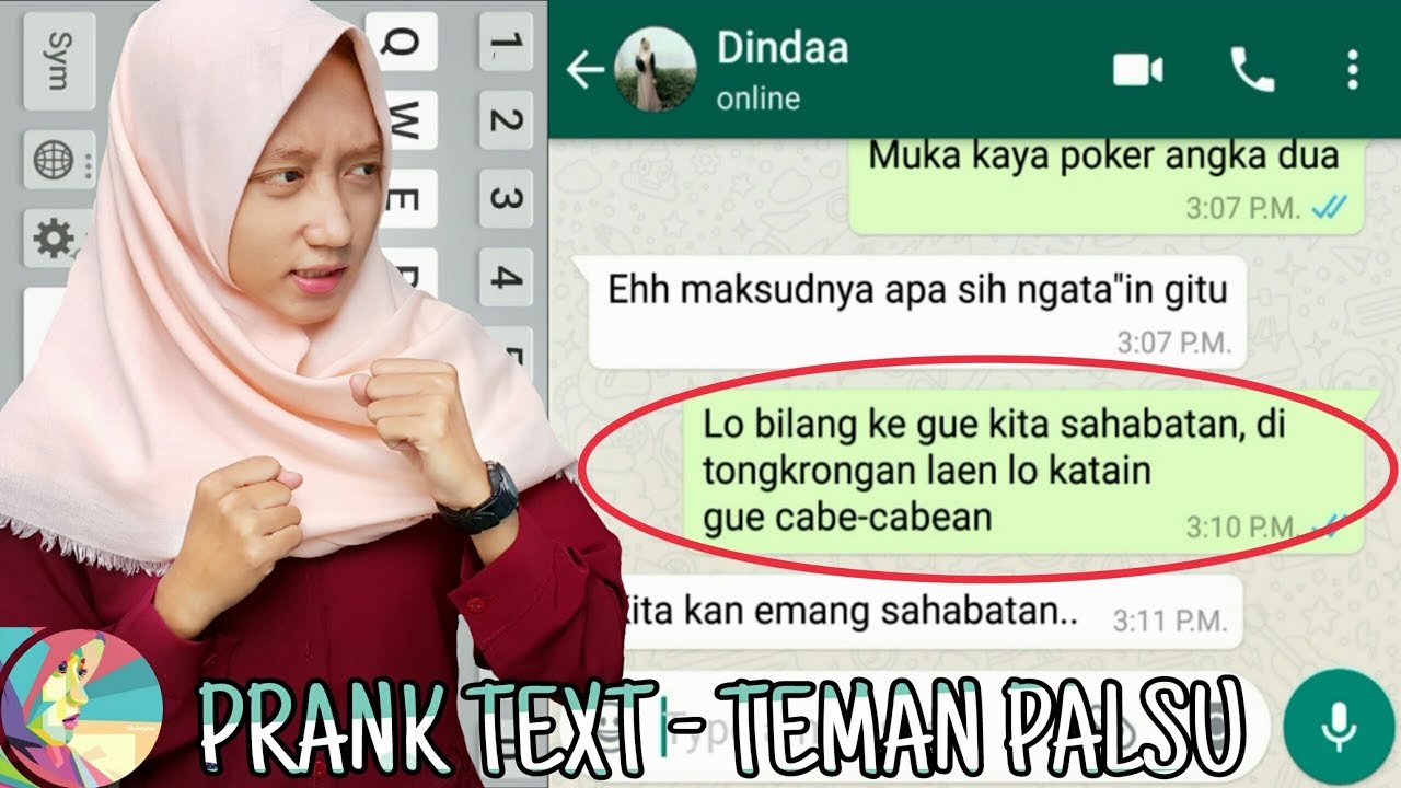 Detail Contoh Prank Text Nomer 14