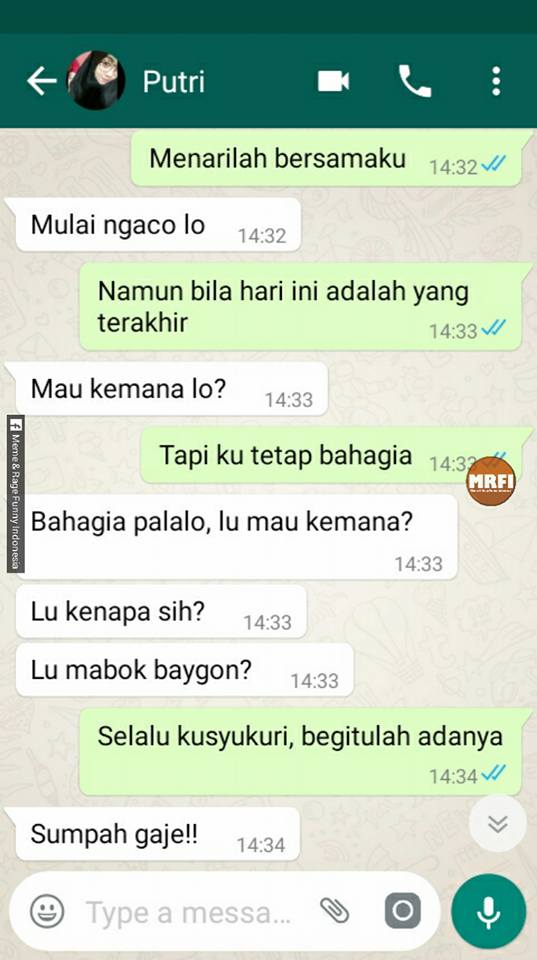 Detail Contoh Prank Text Nomer 18