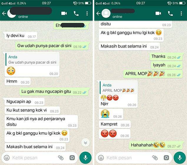 Detail Contoh Prank Text Nomer 26