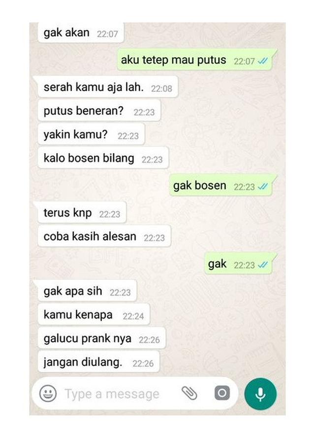 Detail Contoh Prank Text Nomer 8