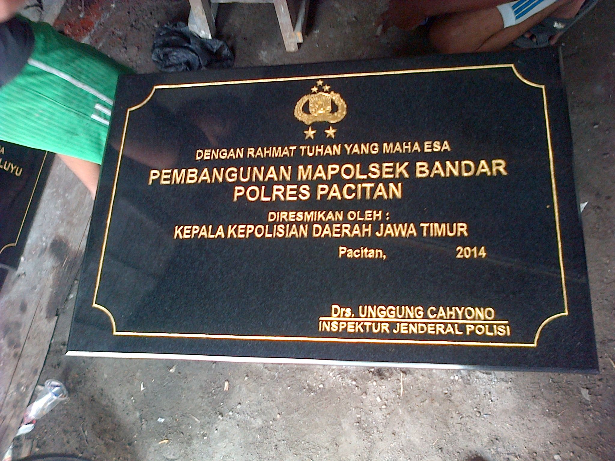 Detail Contoh Prasasti Peresmian Nomer 14