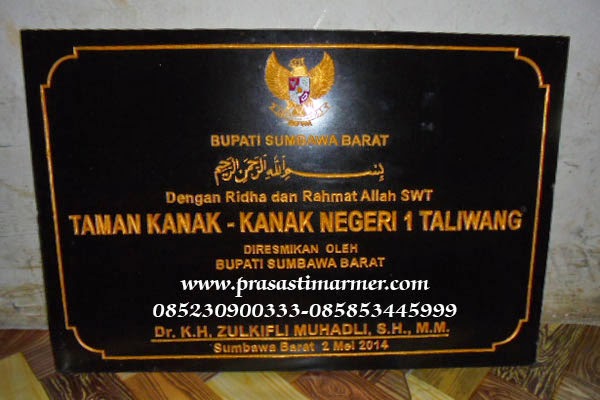 Detail Contoh Prasasti Peresmian Nomer 15