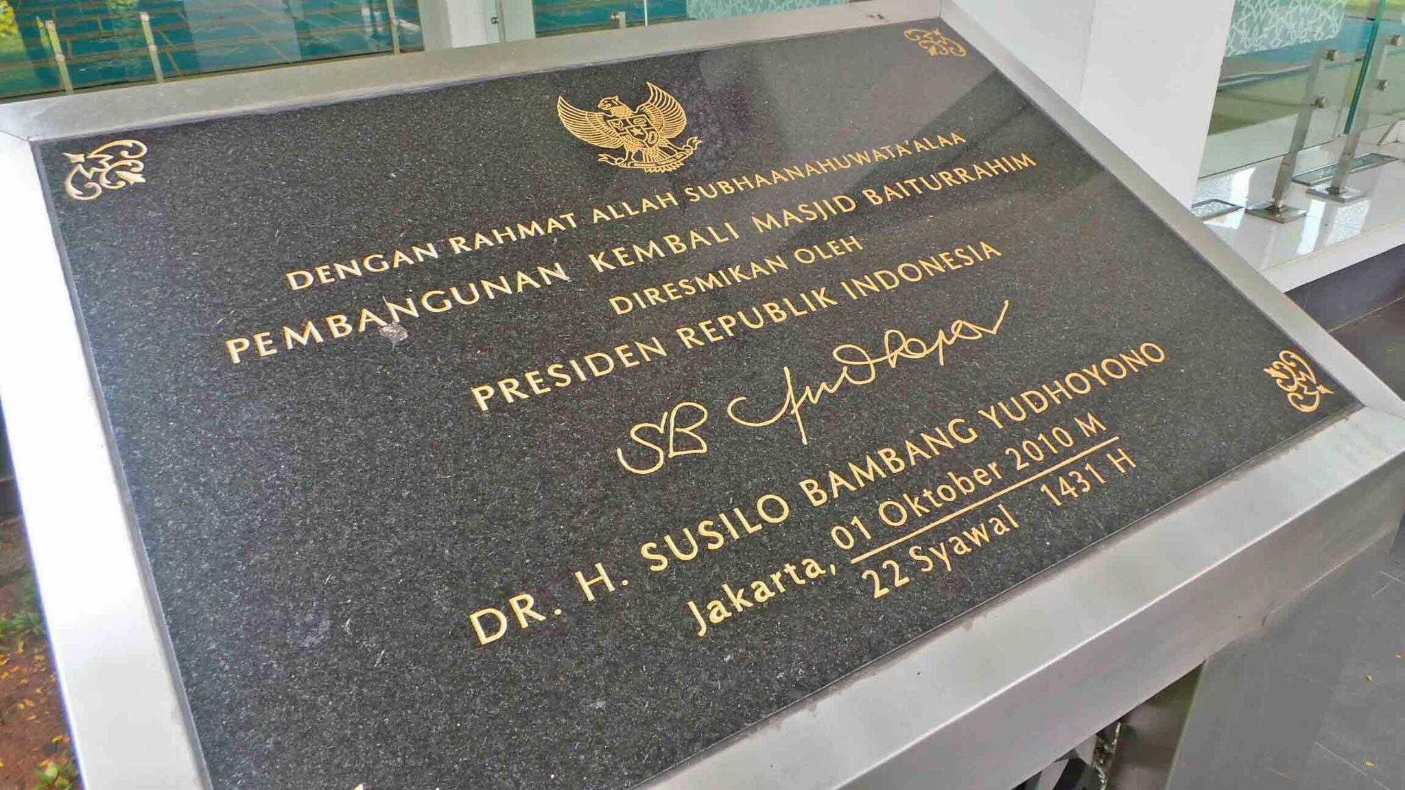 Detail Contoh Prasasti Peresmian Nomer 20