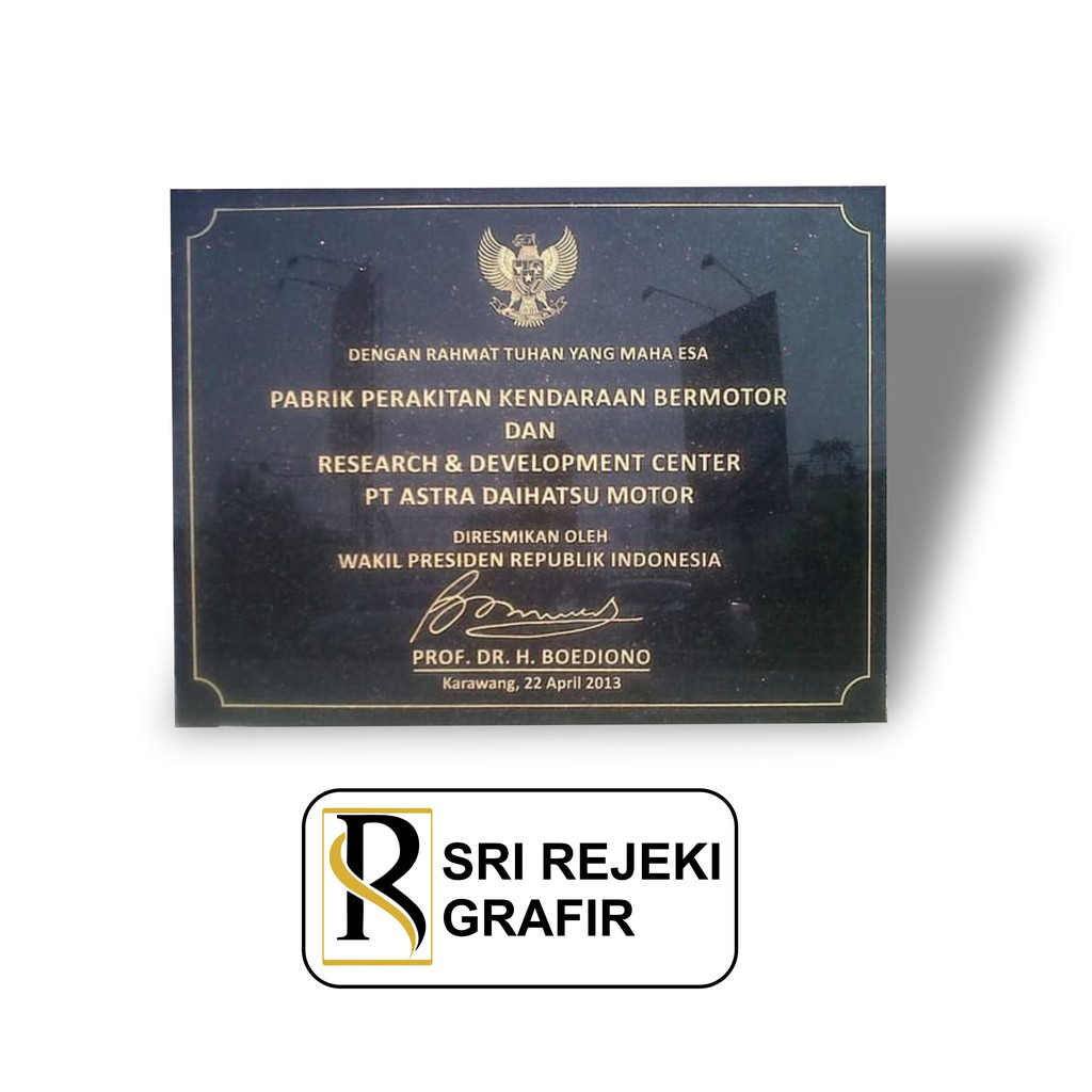 Detail Contoh Prasasti Peresmian Nomer 34