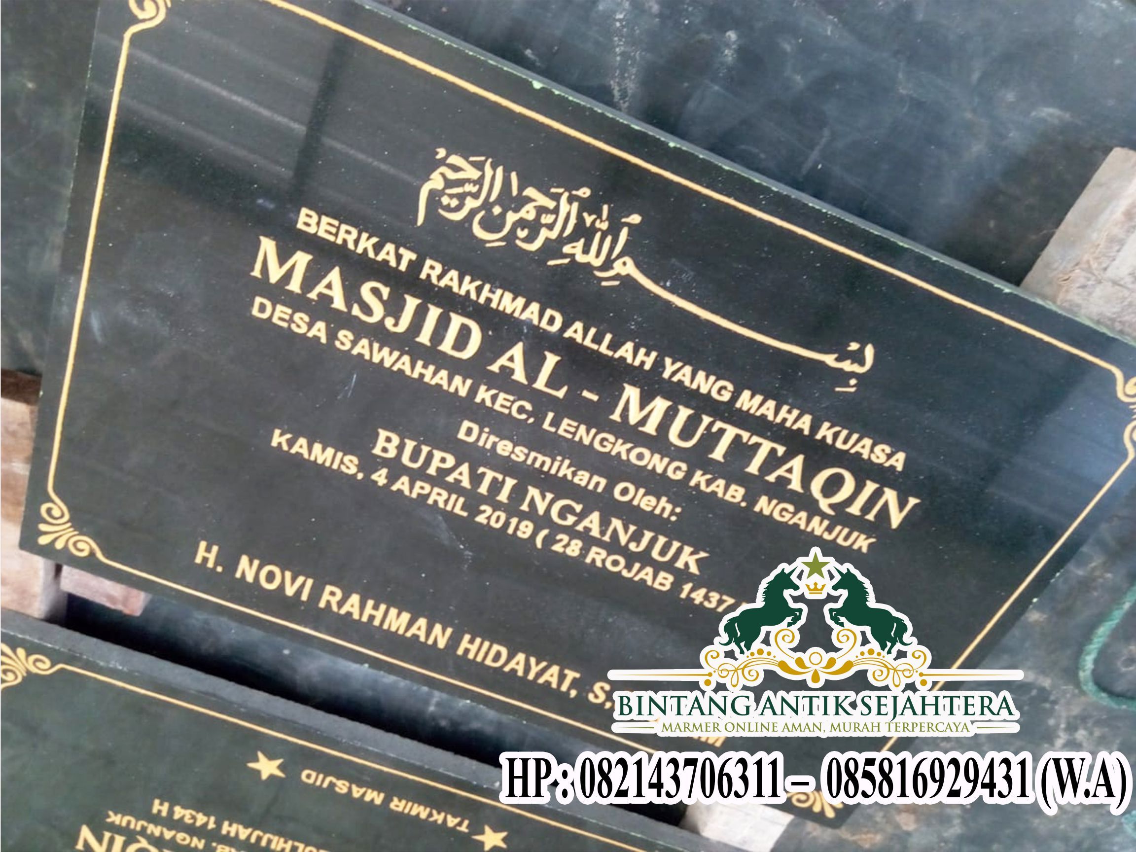 Detail Contoh Prasasti Peresmian Nomer 37