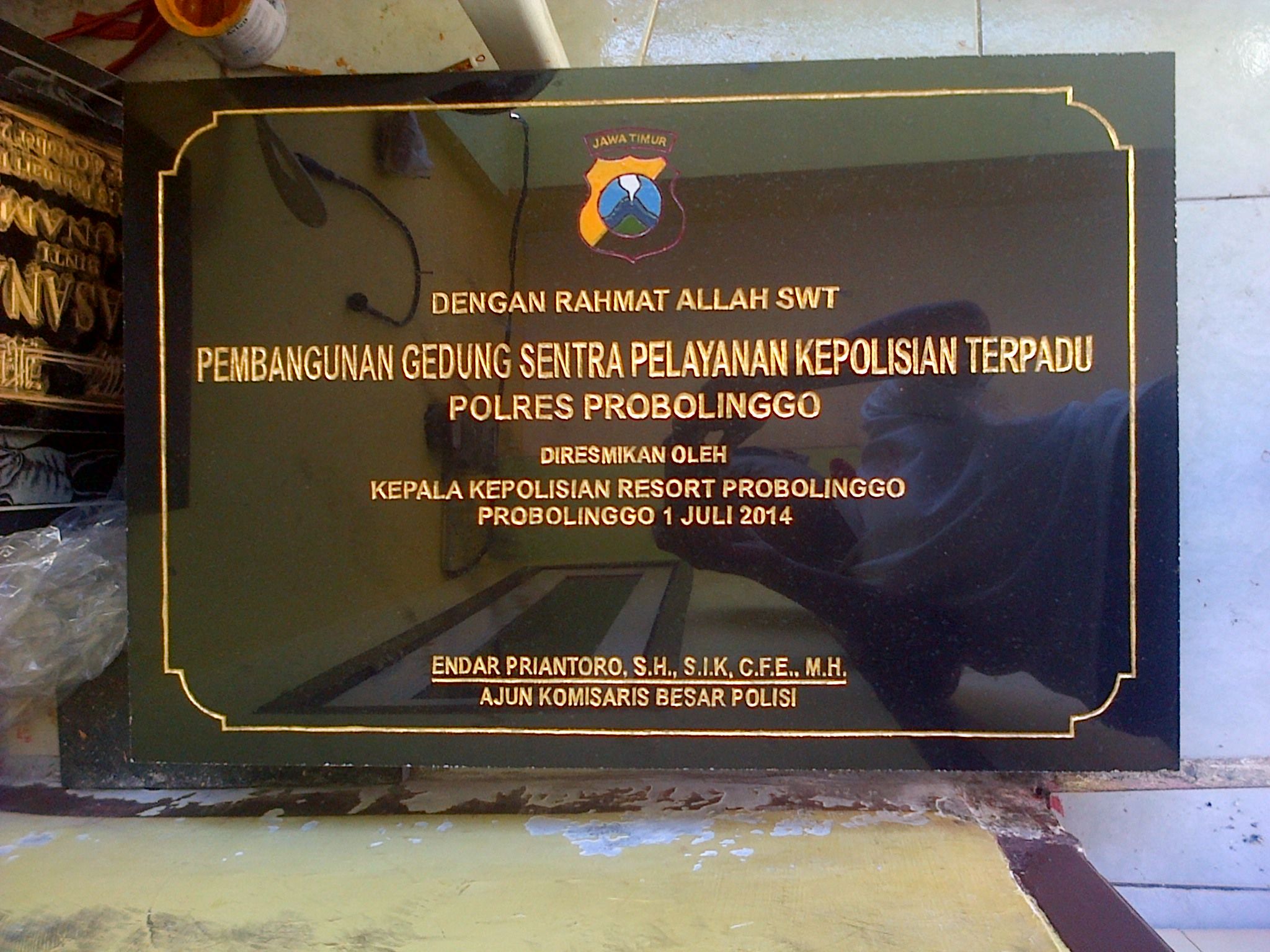 Detail Contoh Prasasti Peresmian Nomer 44