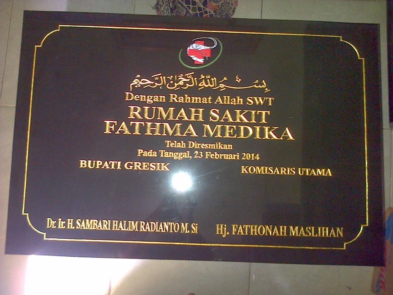 Detail Contoh Prasasti Peresmian Nomer 50