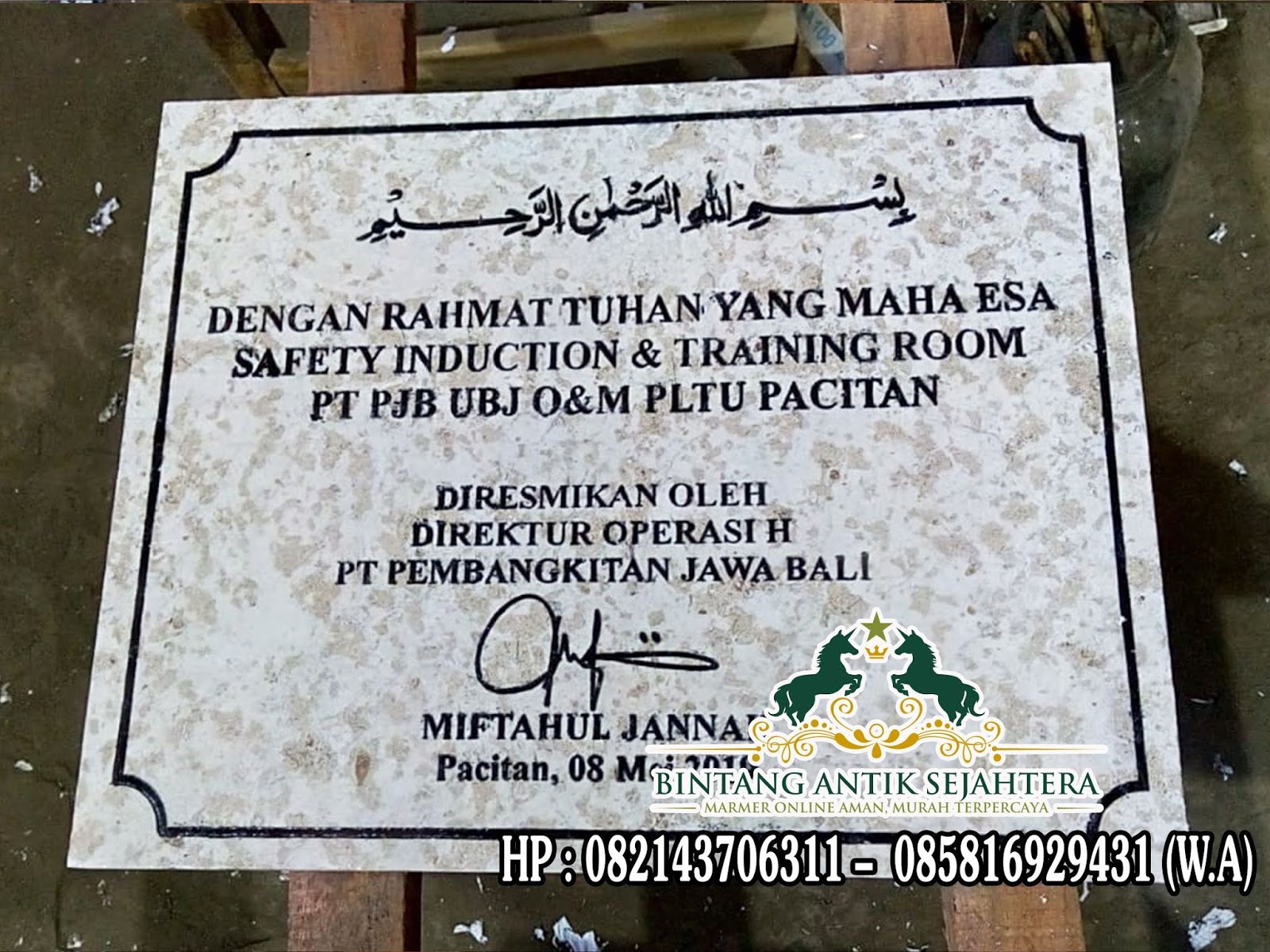 Detail Contoh Prasasti Peresmian Nomer 52