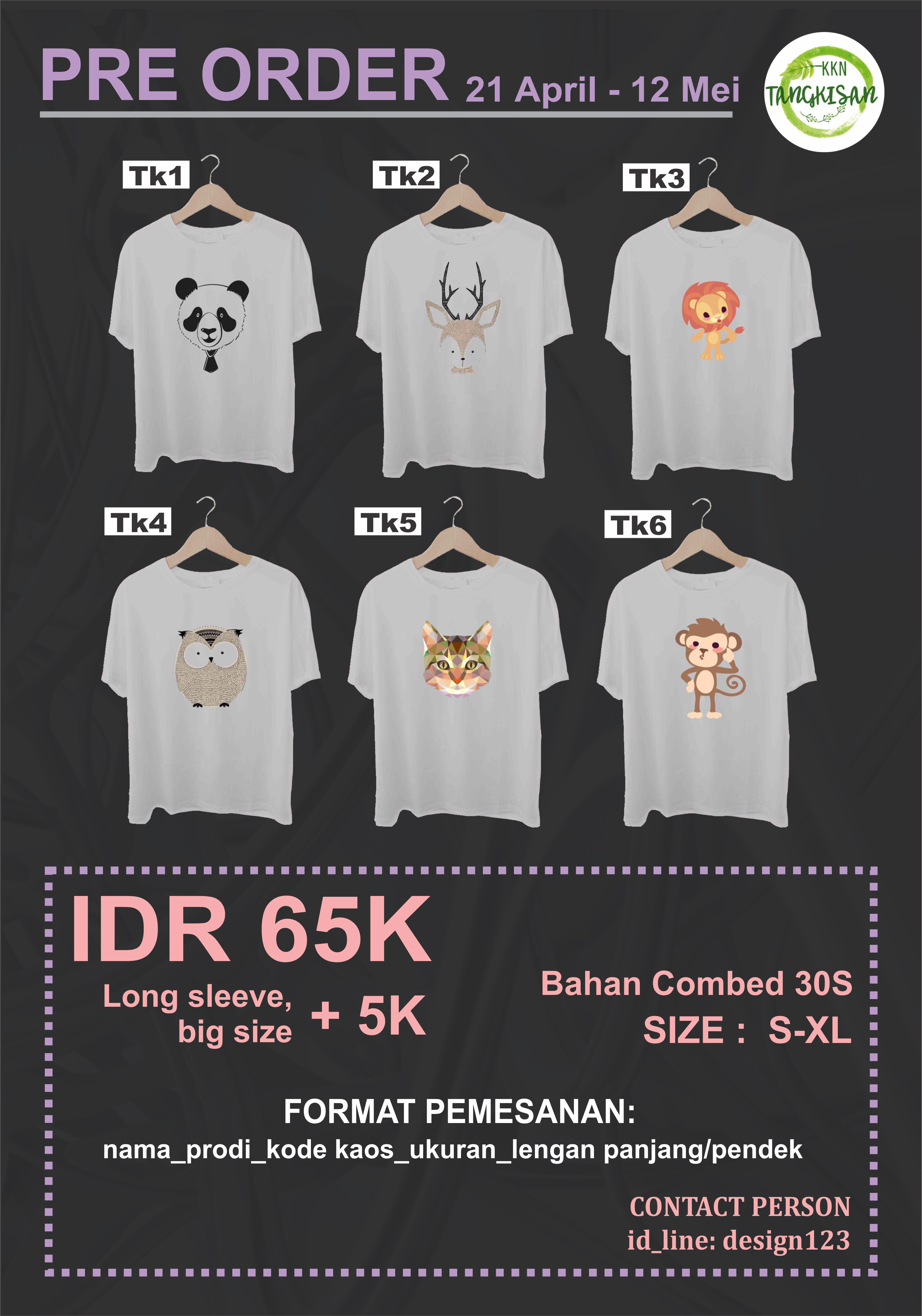 Detail Contoh Pre Order Nomer 27