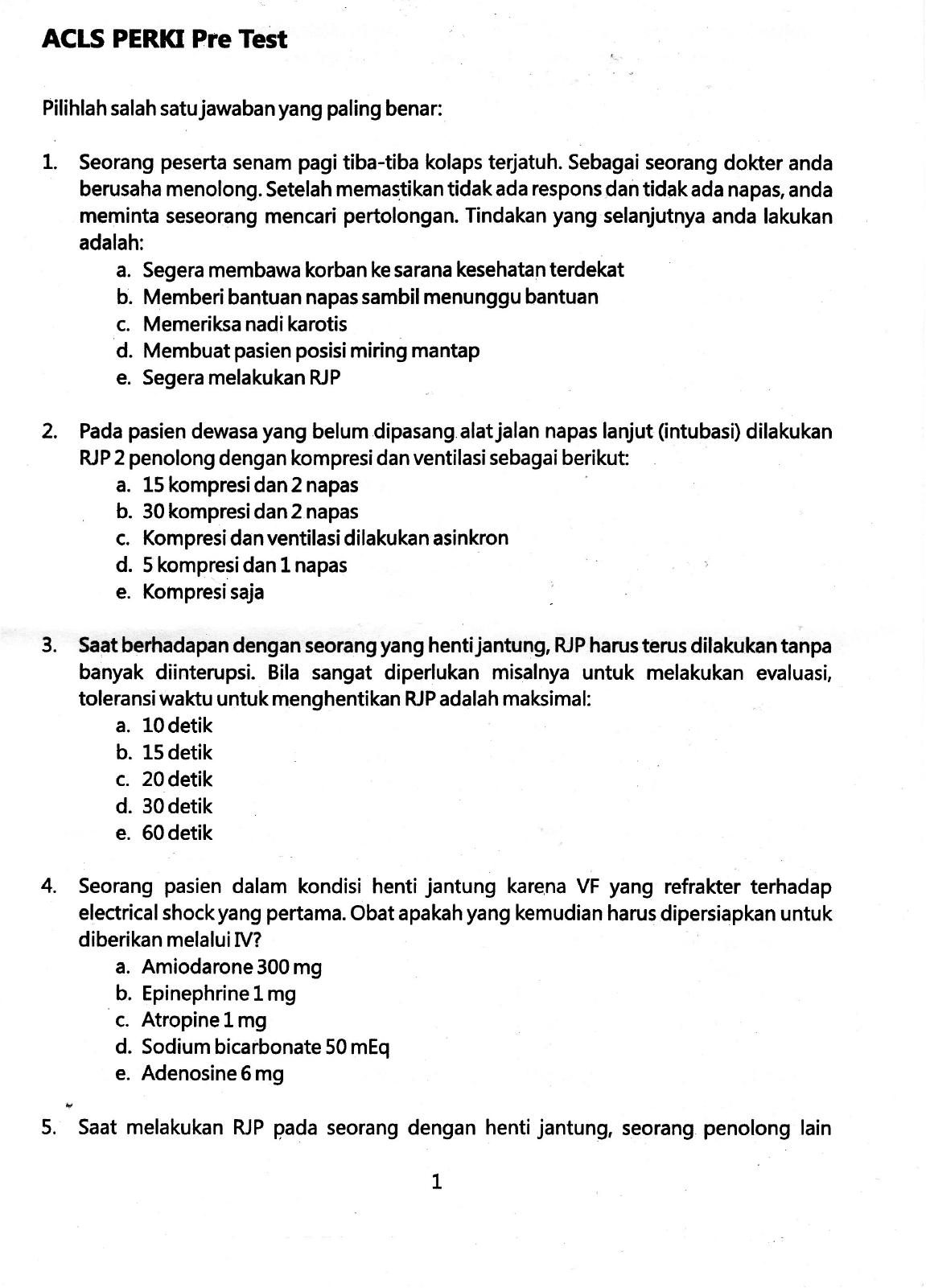 Detail Contoh Pre Test Dan Post Test Nomer 14