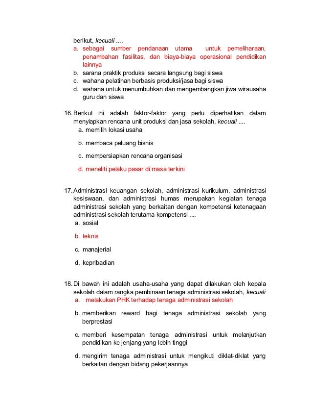 Detail Contoh Pre Test Dan Post Test Nomer 21