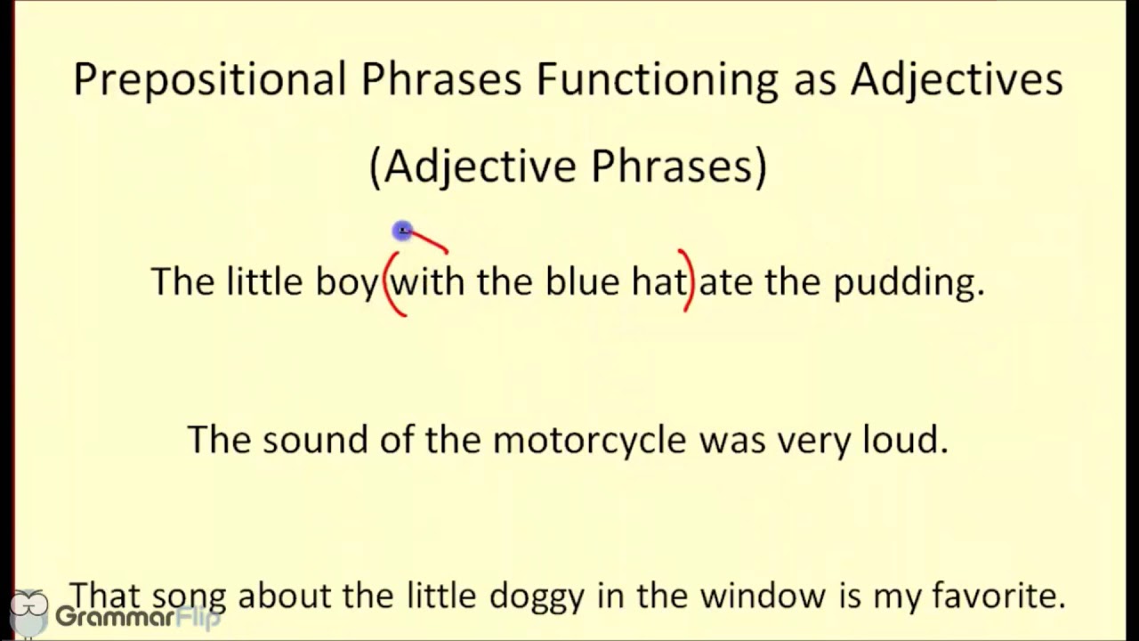 Detail Contoh Prepositional Phrase Nomer 37