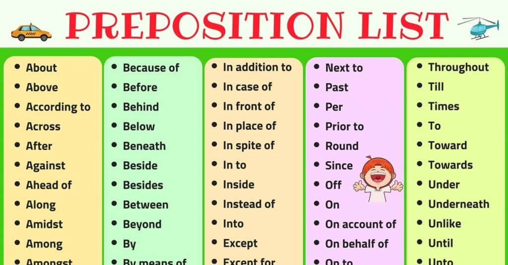 Detail Contoh Prepositional Phrase Nomer 41