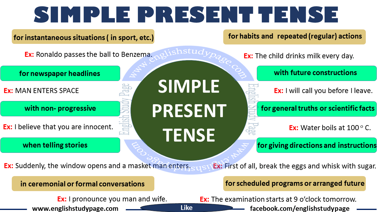 Detail Contoh Present Tense Nomer 40