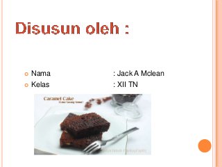 Detail Contoh Presentasi Produk Makanan Koleksi Nomer 5