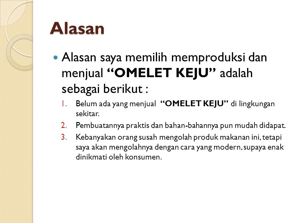 Detail Contoh Presentasi Produk Makanan Dalam Power Point Nomer 38