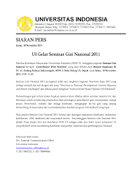 Detail Contoh Press Release Nomer 44